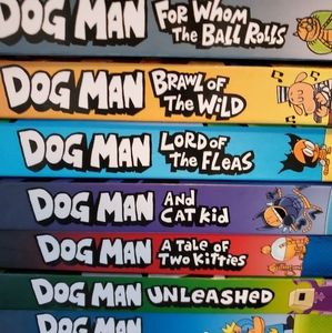 Dog man books  Dav Pilkey